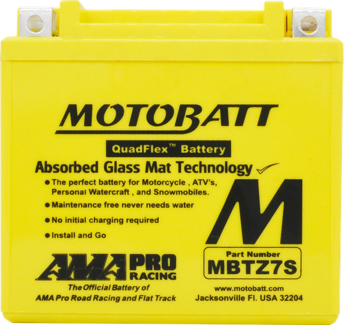 BATTERY MBTZ7S SEALED FACTORY ACTIVATED