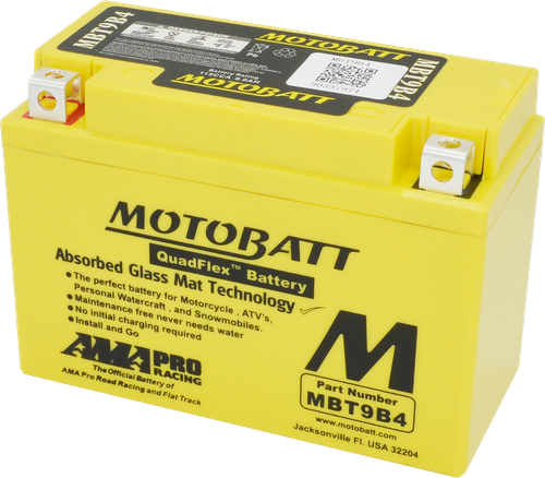 BATTERY MBT9B4 SEALED FACTORY ACTIVATED