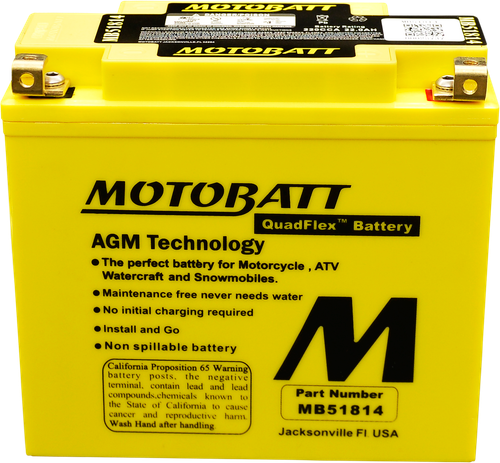 BATTERY MB51814 SEALED FACTORY ACTIVATED
