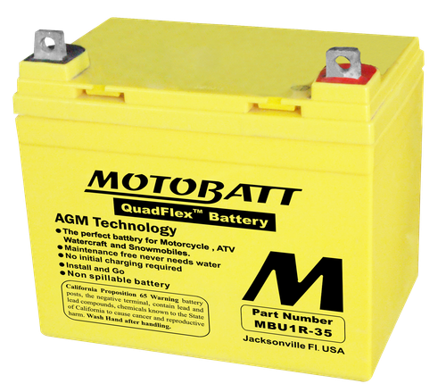 BATTERY MBU135 SEALED FACTORY ACTIVATED
