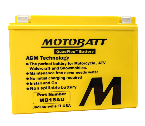 BATTERY MB16AU SEALED FACTORY ACTIVATED