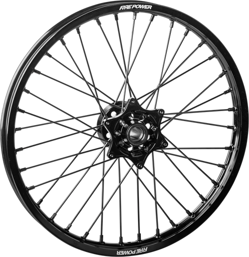 FRONT WHEEL 1.60 X 21" BLACK KTM/GAS/HUS