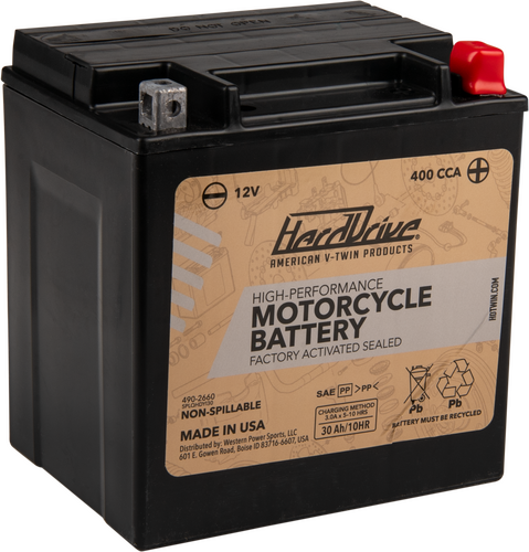 HIGH PERFORM BATTERY YIX30L CCA 400