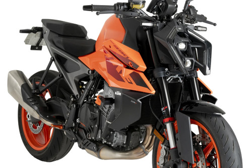DOWNFORCE SIDE SPOILERS MATTE BLACK KTM