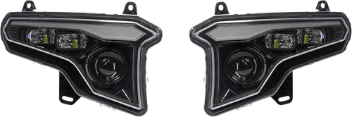 HEADLIGHT W/AMBER TURN SIGNALS