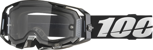 ARMATIC  ENDURO MOTO GOGGLE BLACK CLEAR LENS