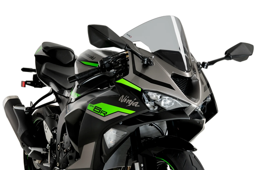 WINDSCREEN R-RACER SMOKE KAW
