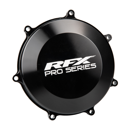CLUTCH COVER HARD ANODIZED BLACK KAW