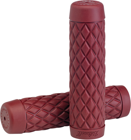 BILTWELL - 6705-0378 - Torker Grips - 7/8" - Oxblood