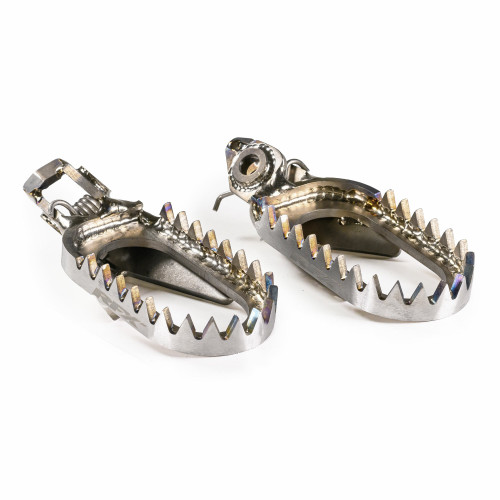 FACTORY FOOTPEGS TITANIUM KTM/HUSQ/GAS