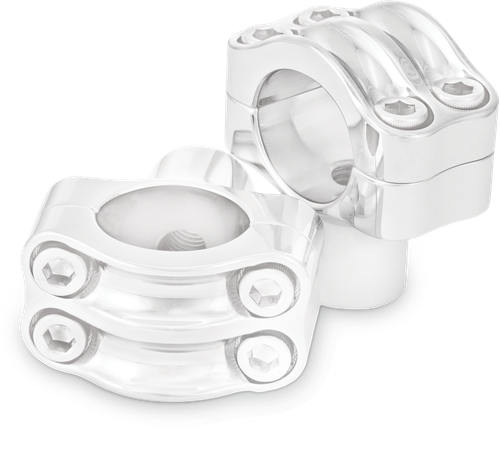 REAPER 1-1/2" RISERS 1.25" BAR SET - CHROME