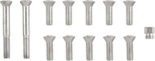 COLONY - 2104-13 - Screw Kit - Transmission Top Cover - Flat/Countersunk - Cadmium Plated