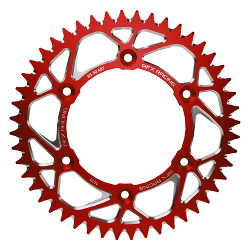 ALUMINUM REAR SPROCKET 51T RED HON