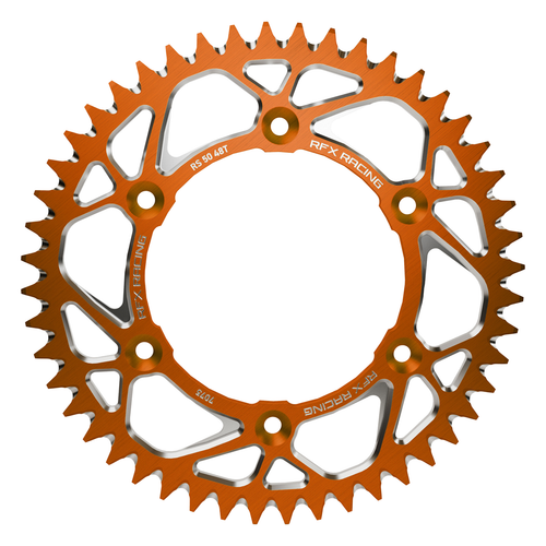 ALUMINUM REAR SPROCKET 38T ORANGE KTM/HUSQ/GAS