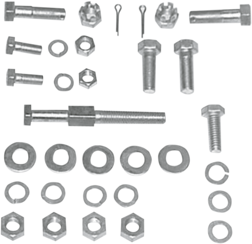COLONY - 8232-26 - Hardware Kit - Transmission Mount - Cadmium Plated - '36-'64 Big Twin