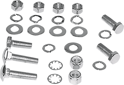 COLONY - 9420-21 - Hardware Kit - Transmission Mount - Chrome - Late '77-'86 Big Twin