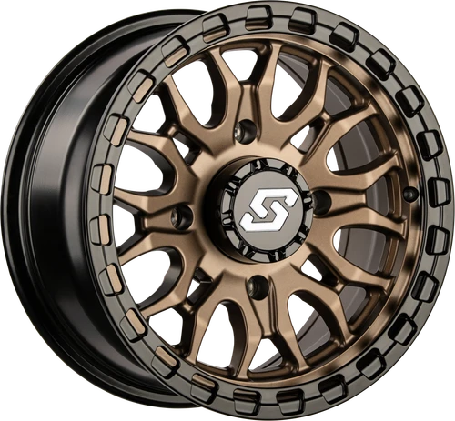 IGNITION WHEEL 14X7 4/137 +10MM BRONZE/BLK