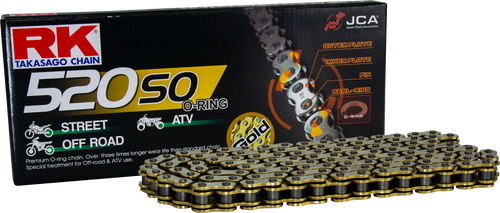 GB520SO DRIVE CHAIN GOLD 520 X 84