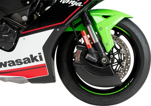 BRAKE COOLER MATTE BLACK KAW