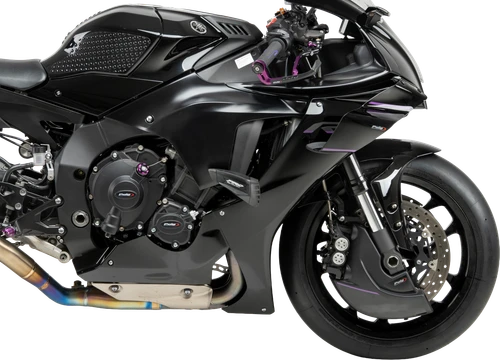BRAKE COOLER MATTE BLACK YAM