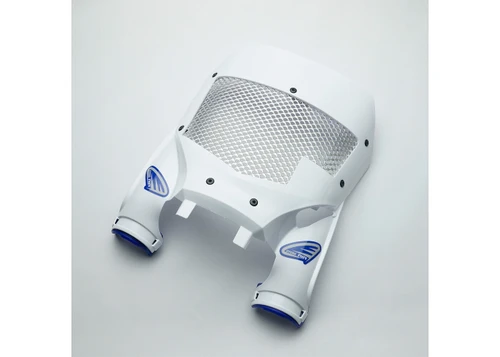 CYCRA - 1CYC-0992-30-VT - STADIUM VENTED NUMBER PLATE WHITE - '23-'26 Yamaha YZ250FX, YZ450FX, YZ450F