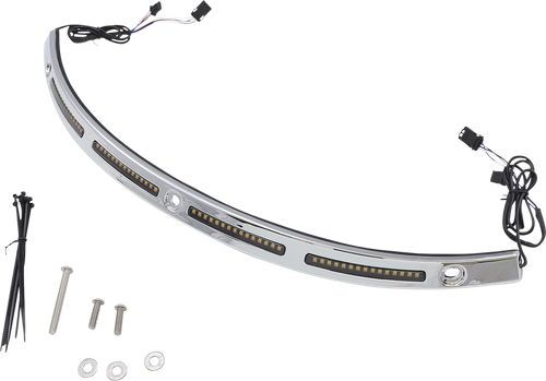 CUSTOM DYNAMICS - CD-WT2-14-C - Windshield Trim - Chrome