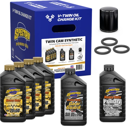 V-TWIN FULL OIL SERVICE KIT TC SYNTHETIC