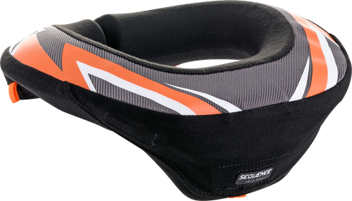 SEQUENCE YOUTH NECK ROLL BLACK/ANTHRACITE/ORANGE LG/XL