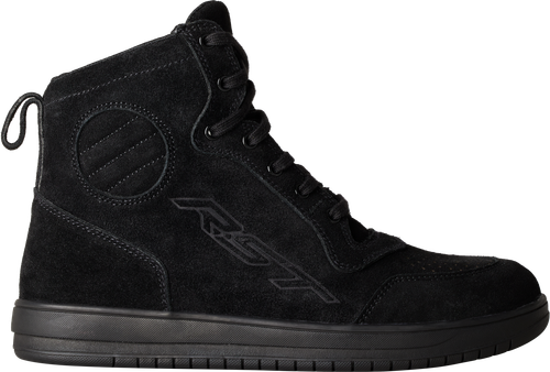 HITOP MOTO SNEAKER CE BOOT BLACK SUEDE  SZ 13