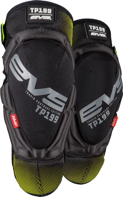TP199 KNEE/SHIN GUARD BLACK/HI-VIS YTH
