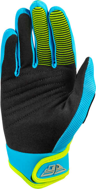 YOUTH F-16 GLOVES BLUE/HI-VIS Y3XS