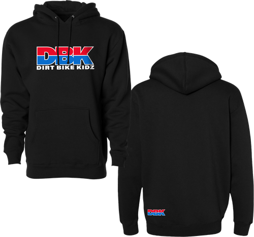 RIDE DBK YOUTH HOODIE BLACK YX