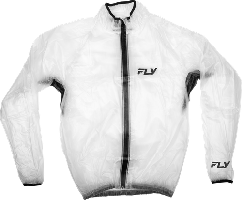 FLY RAIN JACKET CLEAR SM