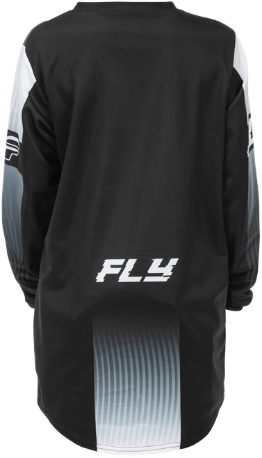 YOUTH F-16 JERSEY BLACK/WHITE YXL
