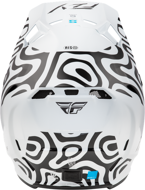 YOUTH FORMULA S CARBON ABYSS HELMET WHITE/BLACK YL