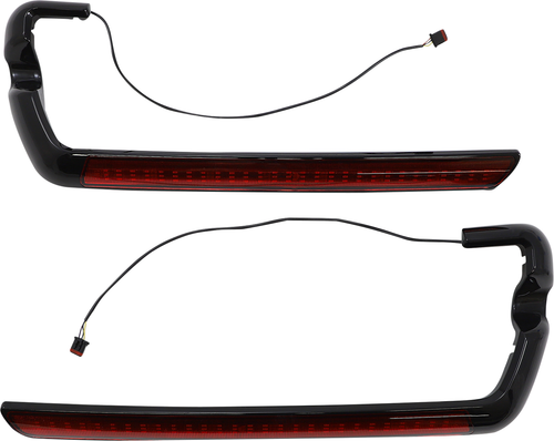 CUSTOM DYNAMICS - CD-SB-SIDE-RB - LED Saddlebag Light - Red - Black