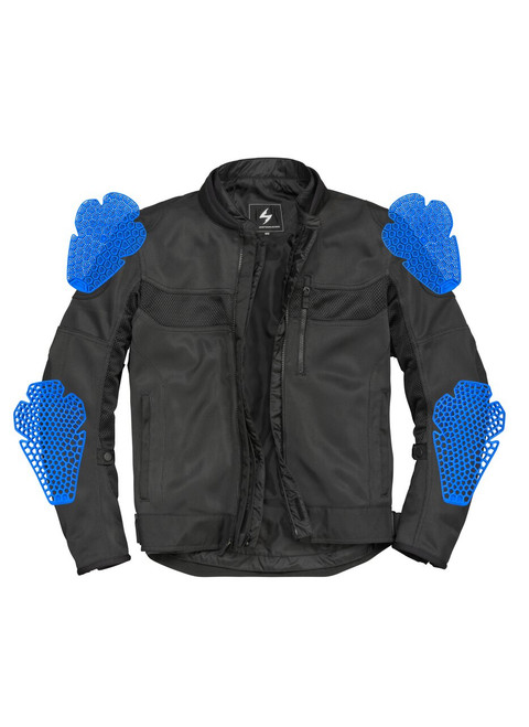 SCORPION EXO - 15701-8 - VORTEX AIR II JACKET BLACK 3X