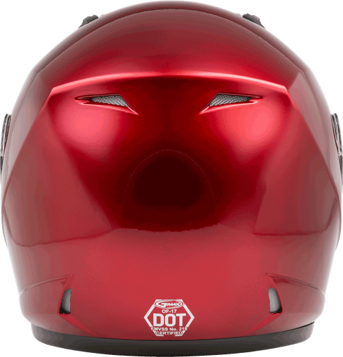 OF-17 OPEN-FACE HELMET CANDY RED