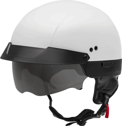 HH-75 HALF HELMET WHITE