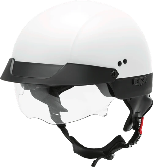 HH-75 HALF HELMET WHITE