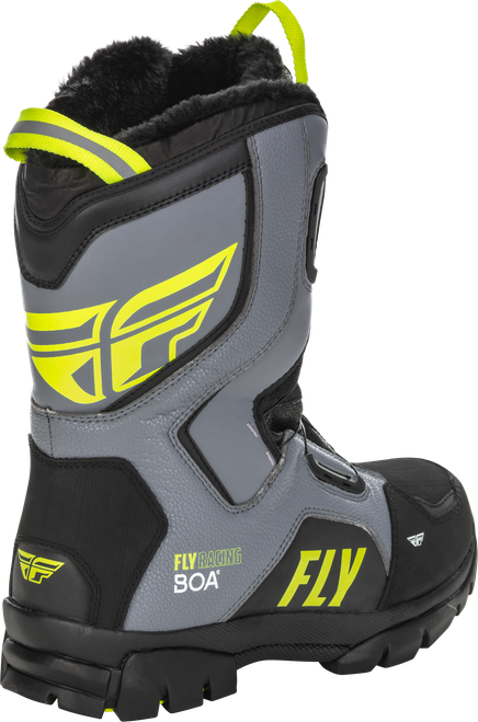 MARKER BOA BOOT BLACK/GREY/HI-VIS