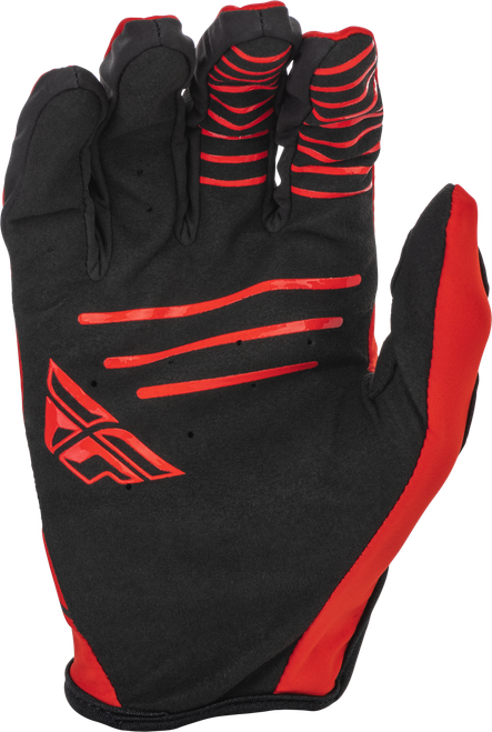 WINDPROOF GLOVES BLACK/RED
