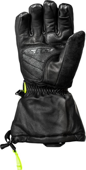 GLACIER GLOVES BLACK/GREY/HI-VIS