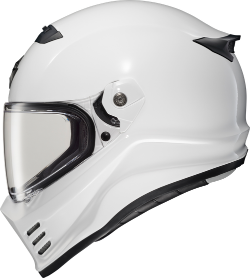 COVERT FX FULL FACE HELMET GLOSS WHITE
