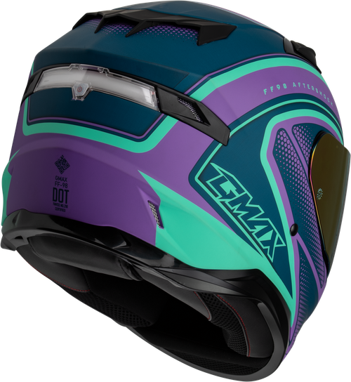 FF-98 AFTERSHOCK HELMET MATTE PURPLE/BLUE