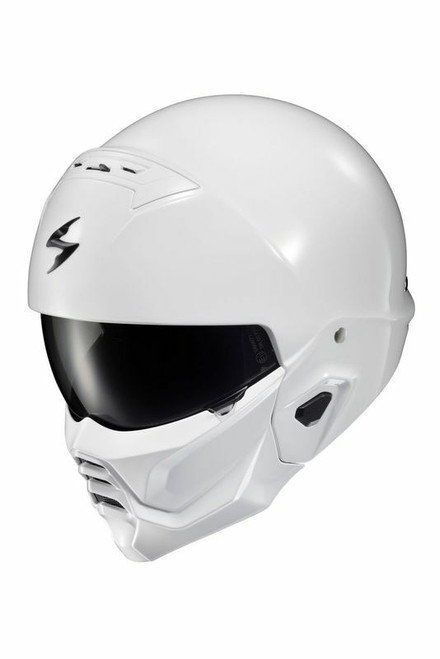 COVERT 2 OPEN-FACE HELMET GLOSS WHITE