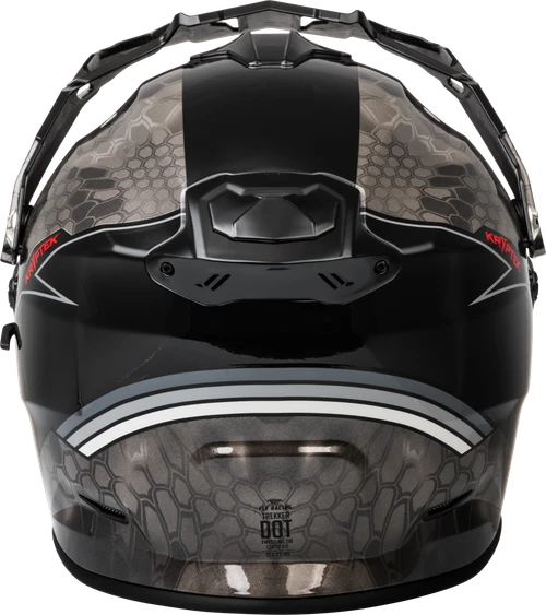 TREKKER CW CONCEAL HELMET DUAL SHLD BLACK/GREY/WHITE