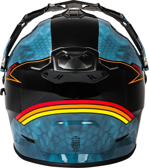 TREKKER CW CONCEAL HELMET DUAL SHLD SLATE/BLACK/RED