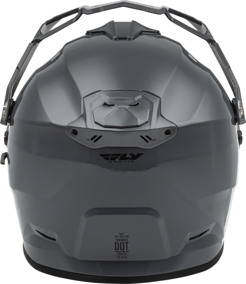 TREKKER CW SOLID HELMET DUAL SHLD GREY