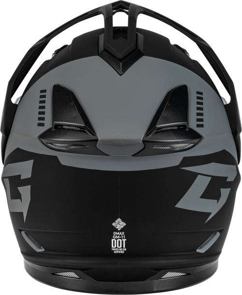 GM-11 RONIN HELMET MATTE BLACK/SILVER
